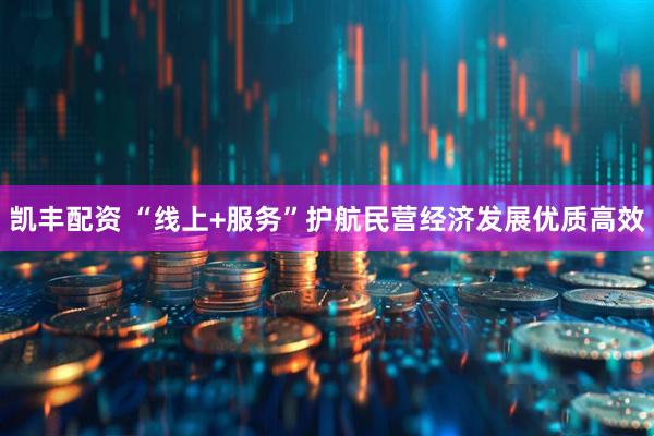 凯丰配资 “线上+服务”护航民营经济发展优质高效
